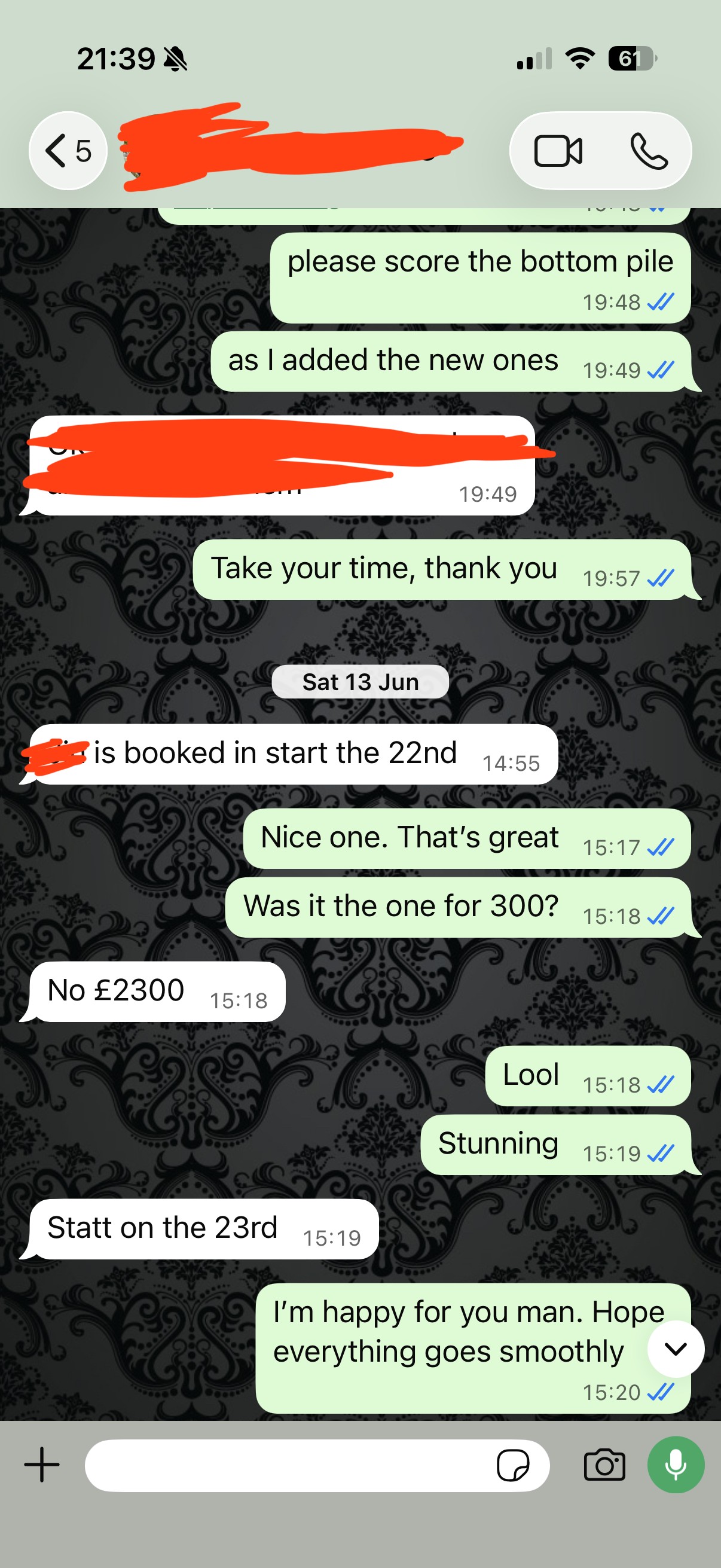 Exterior cleaning — £2,300 job booked